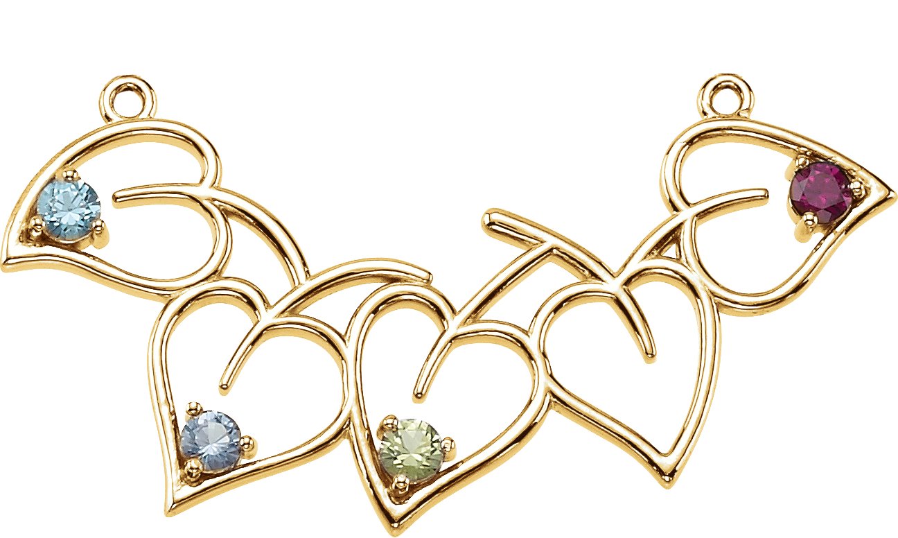 Family Leaf Necklace or Center