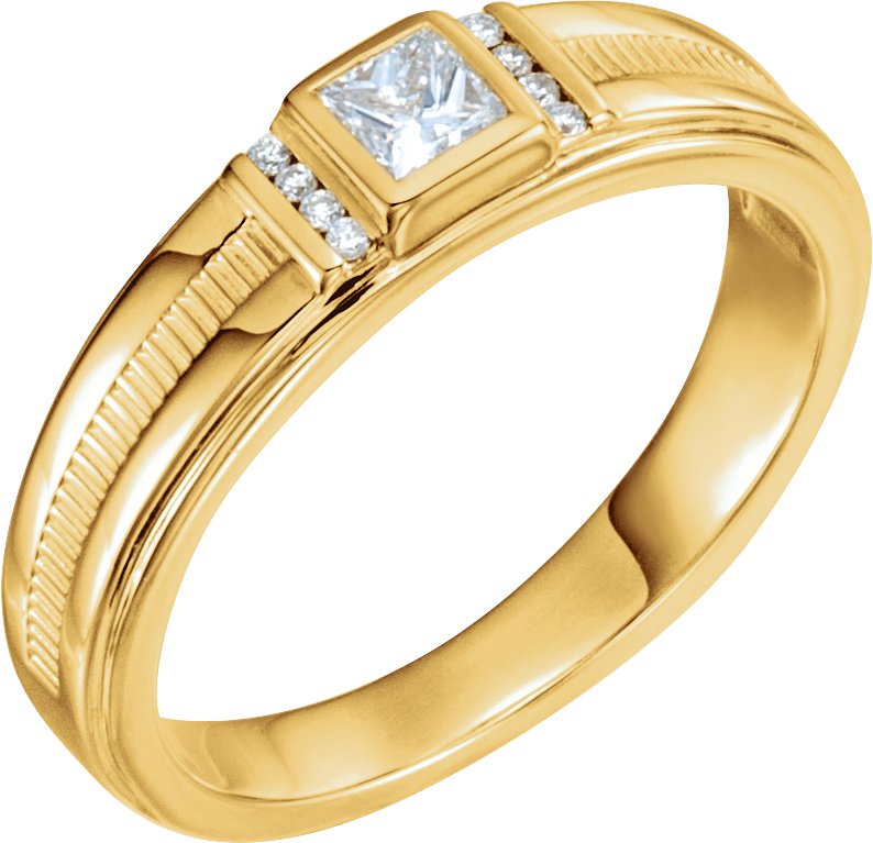 14k Yellow Gold