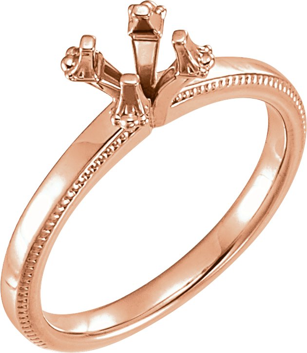 Solitaire Engagement Ring or Band