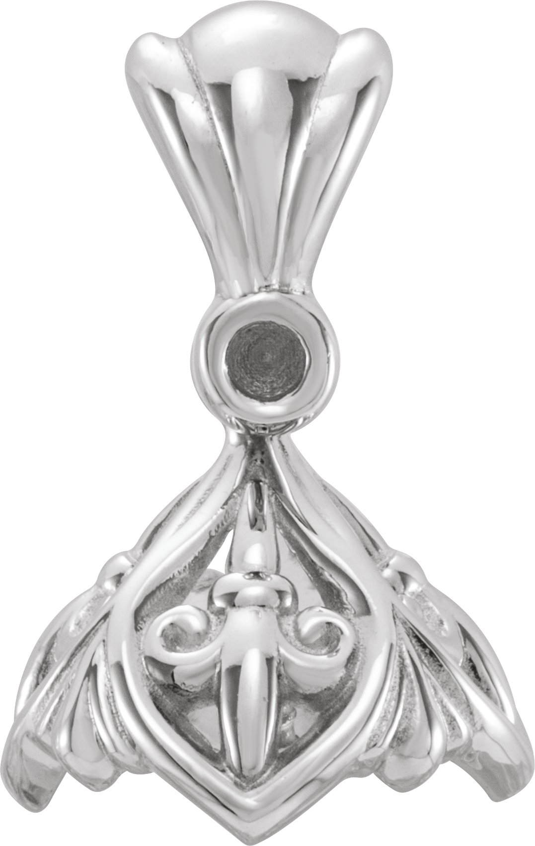 Pearl Fleur-de-lis Pendant