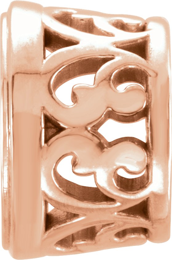 Round Bezel-Set Earring Setting