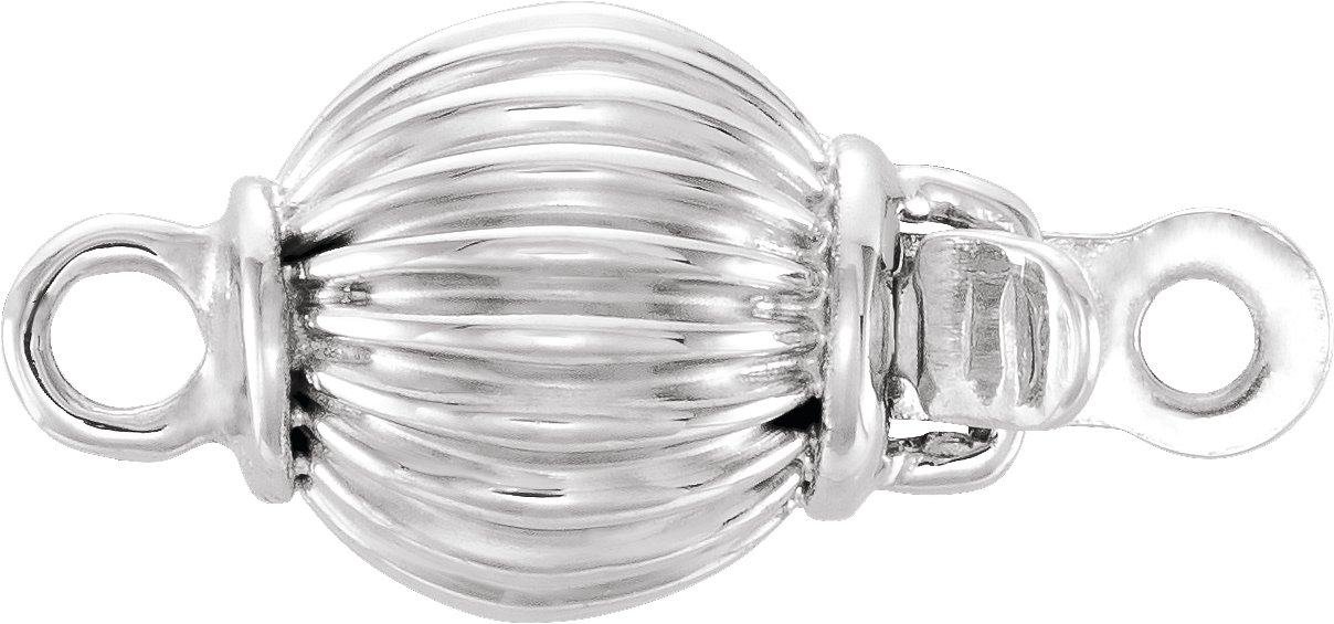 Corrugated Bead Clasp