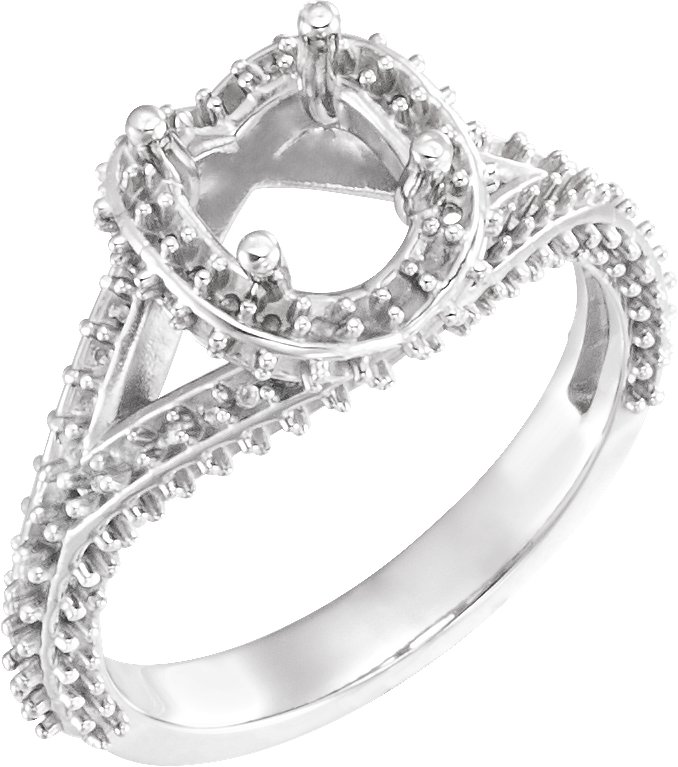 Hidden Halo-Style Engagement Ring or Band