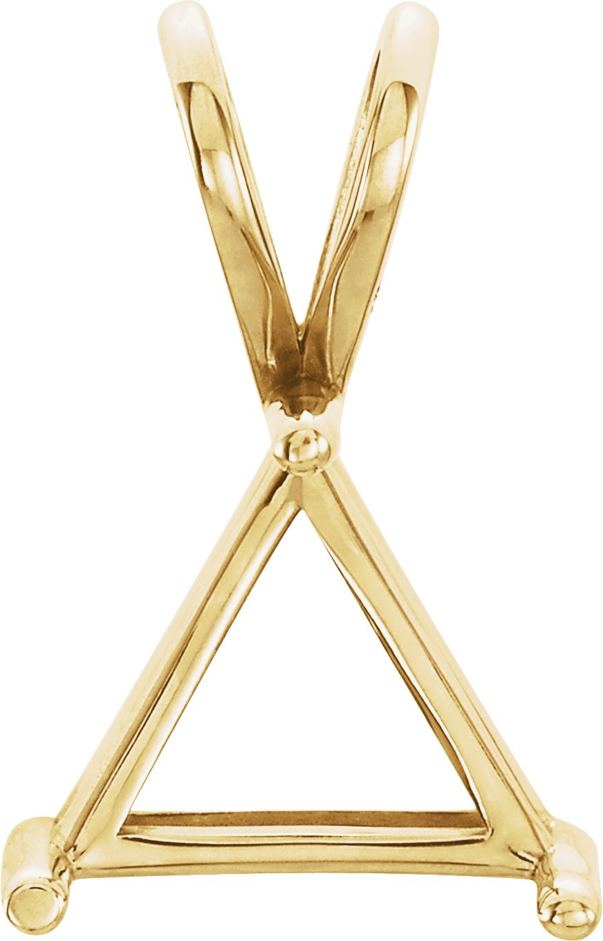 Triangle 3-Prong Pendant