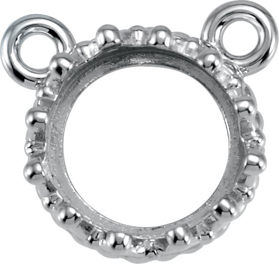 Cabochon Crown Necklace or Center