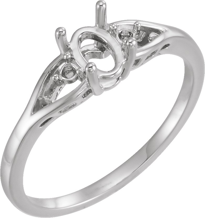 Accented Cabochon Ring