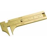 Brass Millimeter Gauge with Pointed Tip