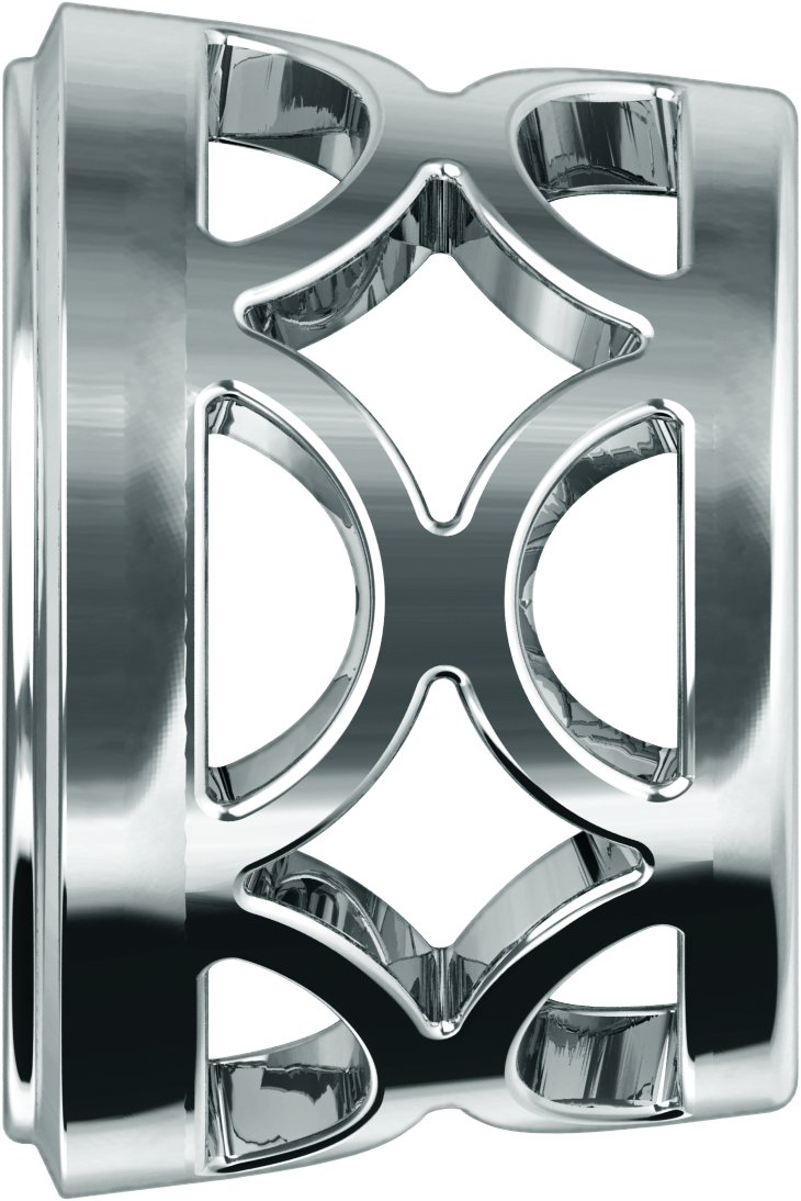 Round Bezel-Set Earring Setting
