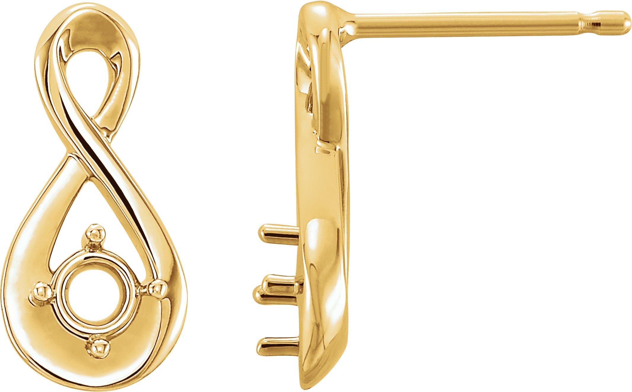 Infinity-Inspired Earrings