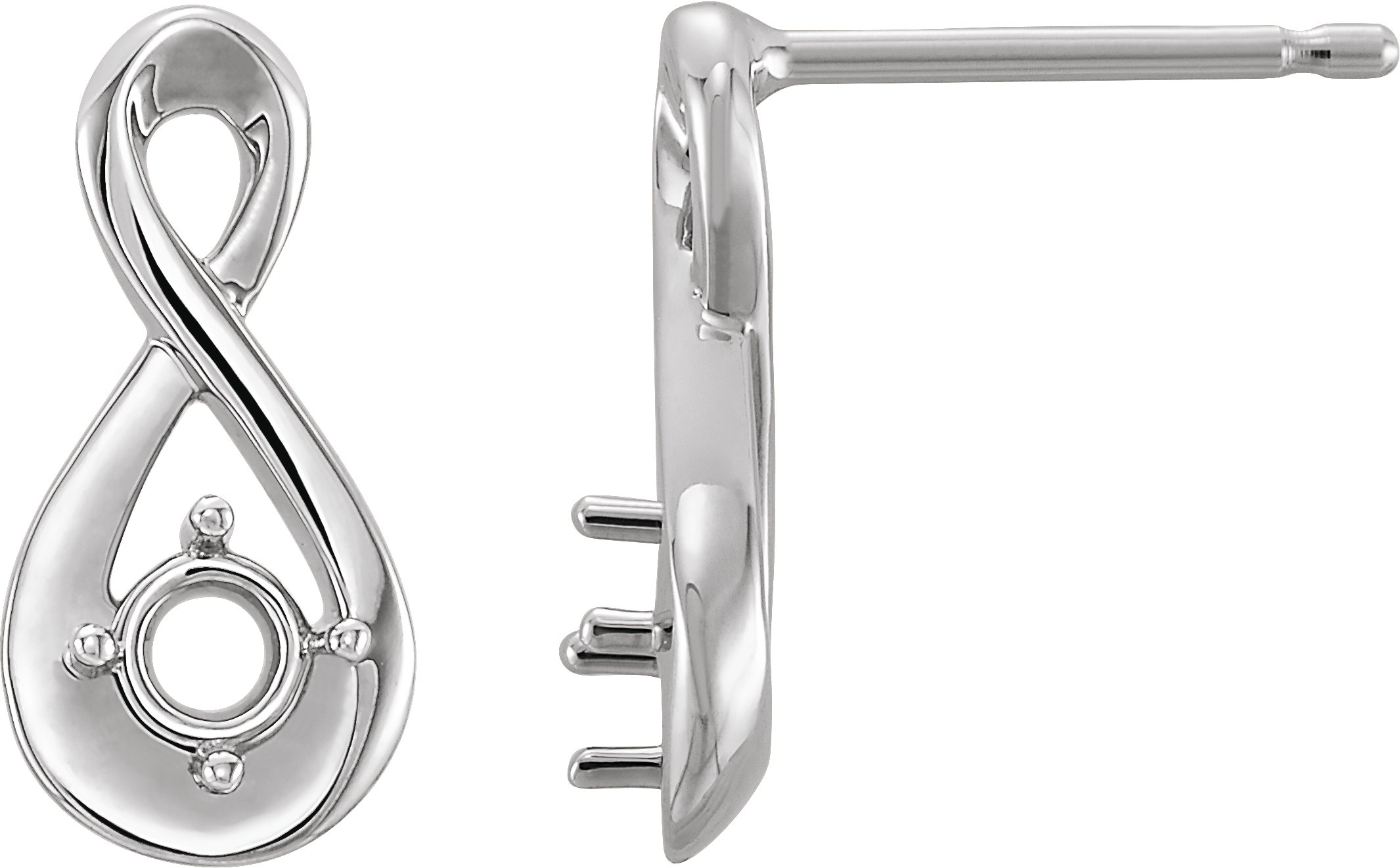 Infinity-Inspired Earrings