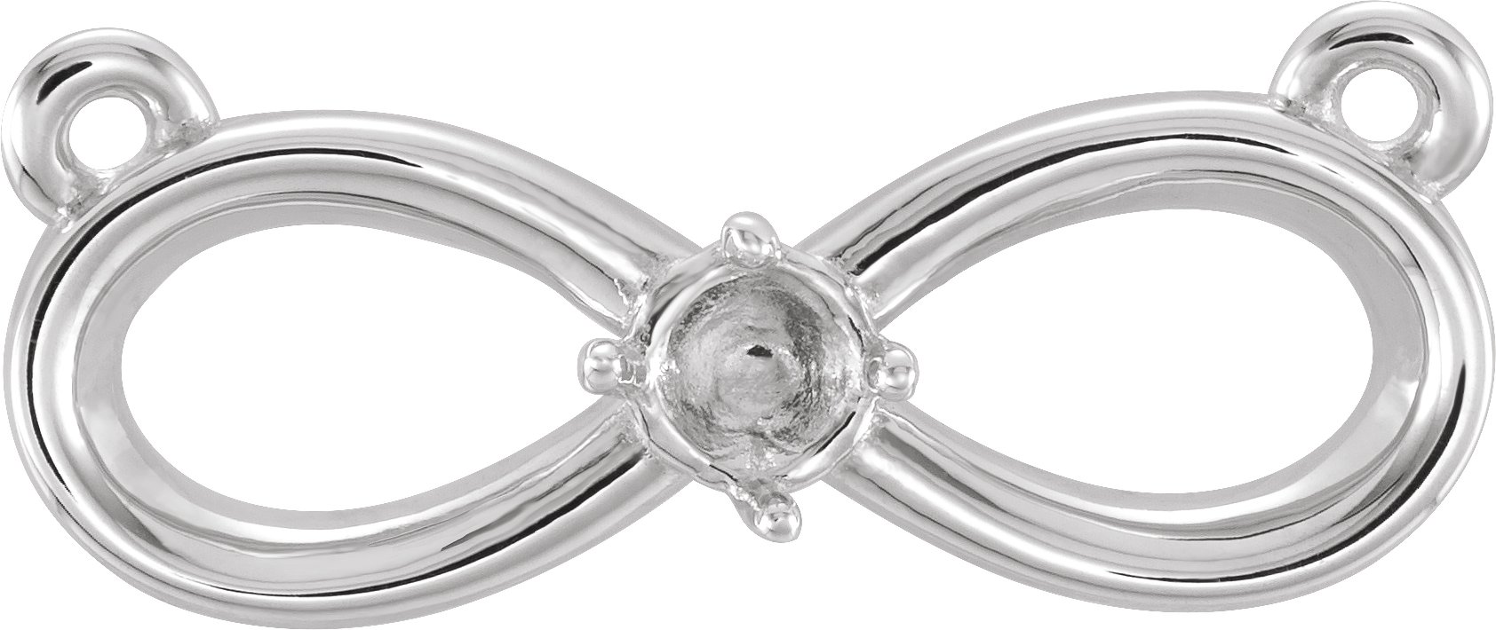 Infinity-Inspired Necklace or Center