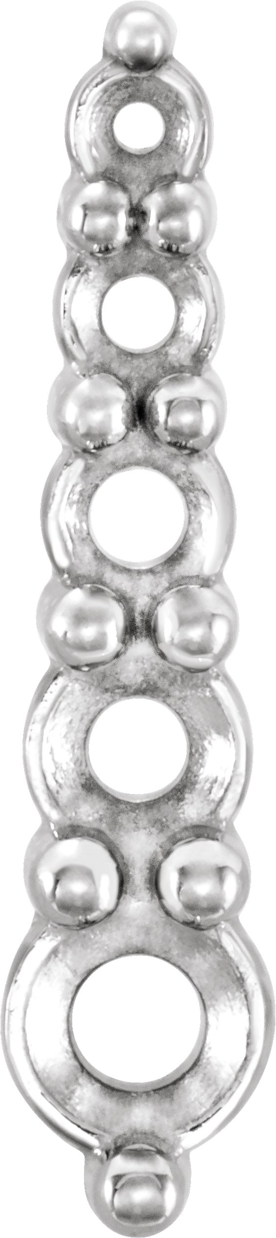Round Graduated 5-Stone Strip Setting
