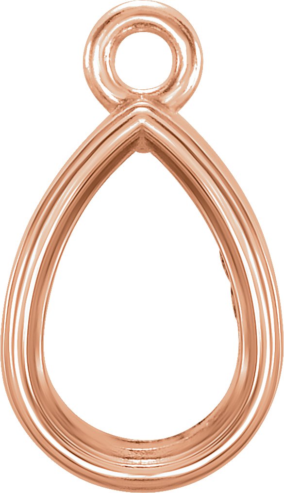 Bezel-Set Dangle