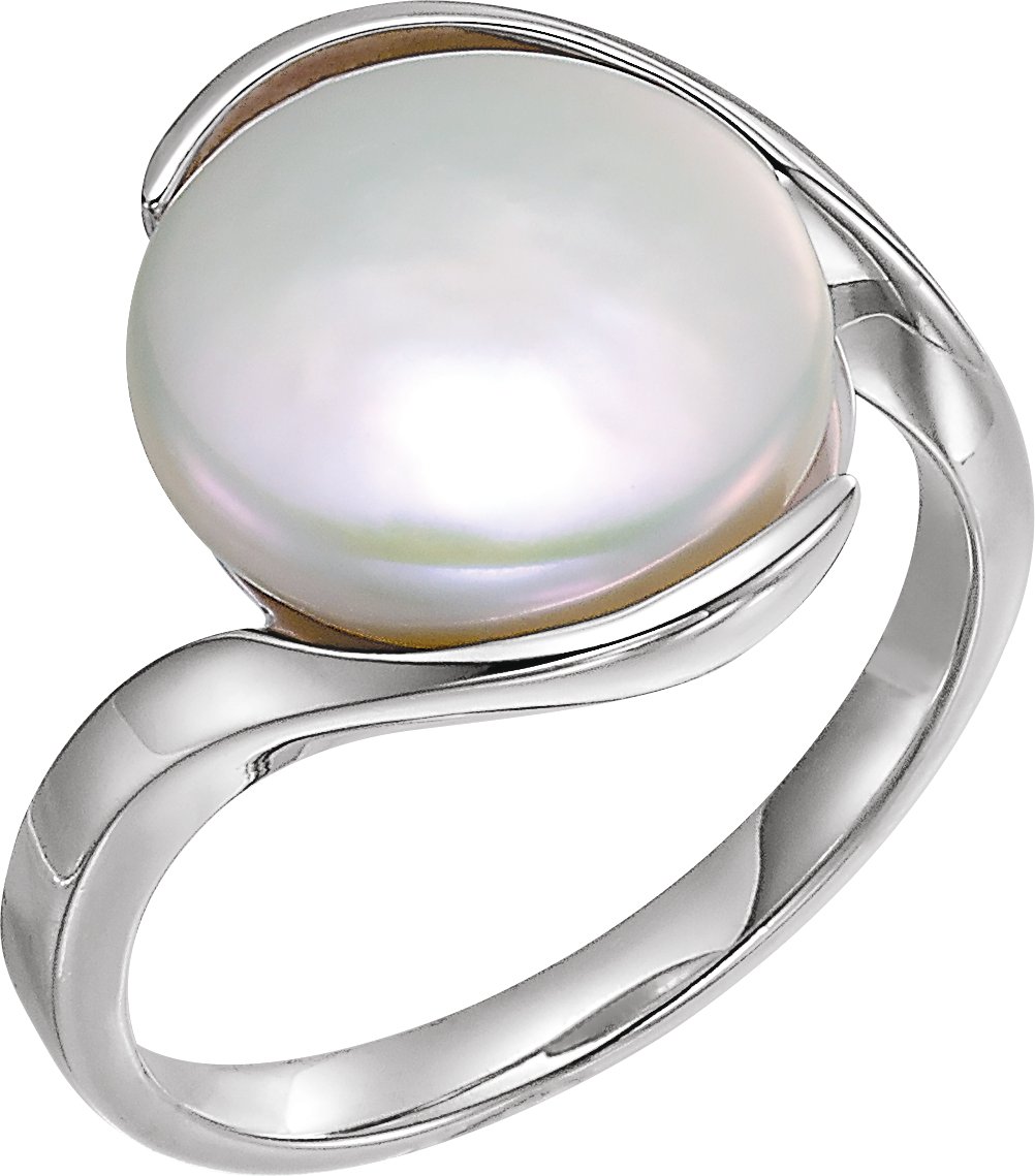 Gemstone Fashion | Coin Pearl Ring