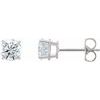 14K White 1.5 CTW Lab Grown Diamond Stud Earrings Ref 17058985