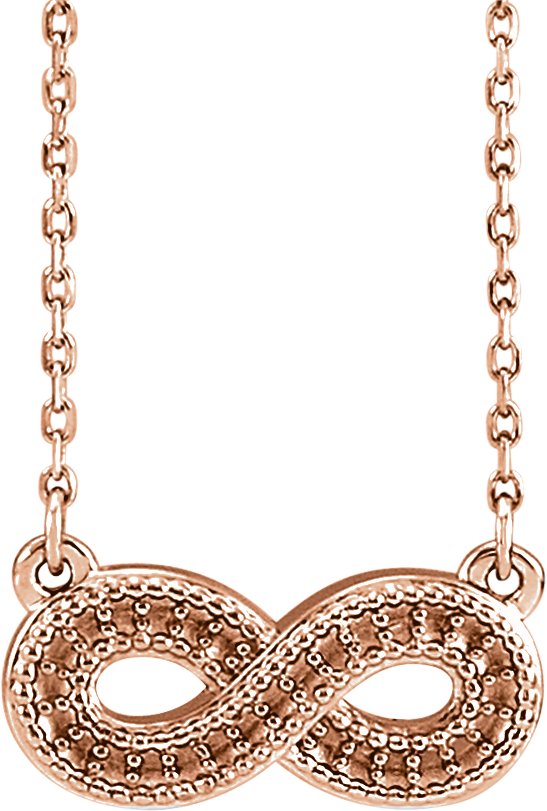 Infinity-Inspired Necklace or Center