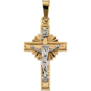 Hollow Crucifix Pendant