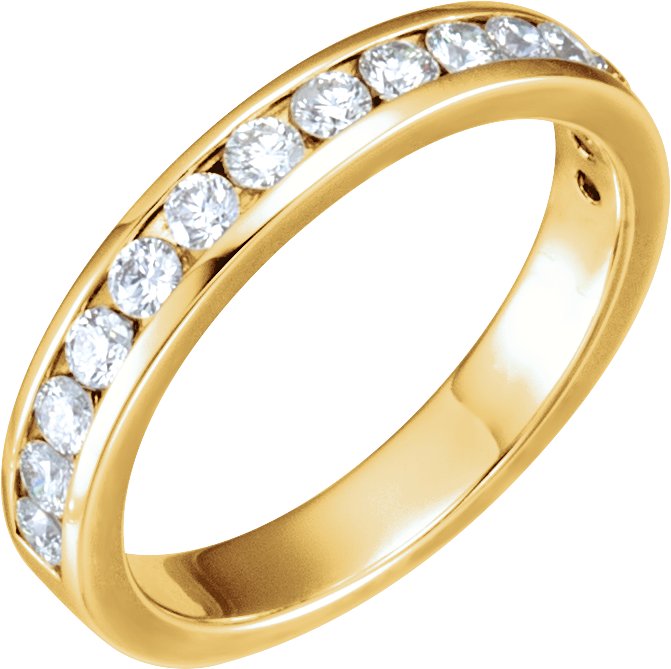 14K Yellow .50 CTW Diamond Band Ref 3124280