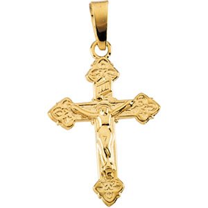 Childrens Crucifix Pendant 18 x 13mm Ref 174354