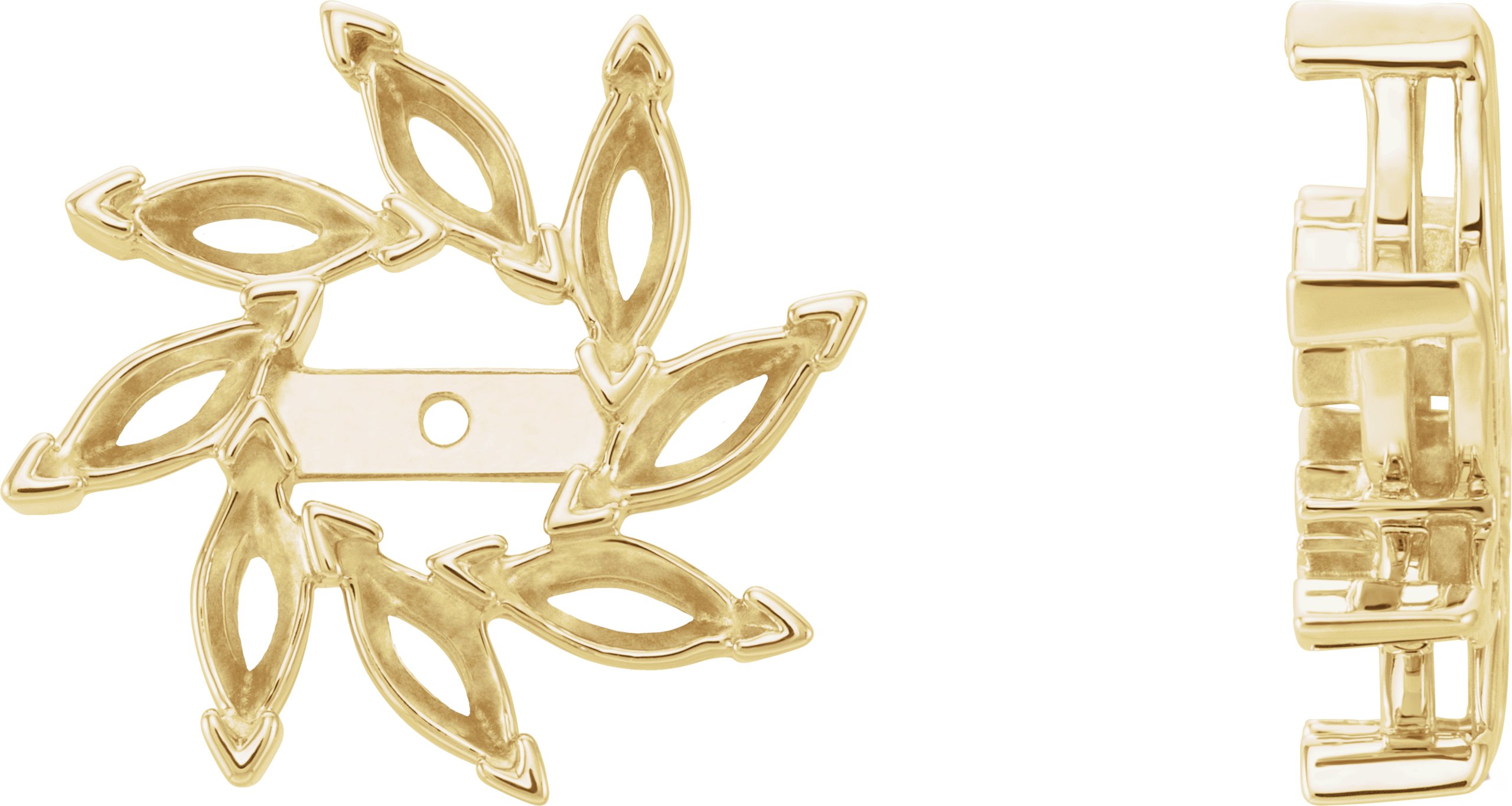 Halo-Style Earring Jackets