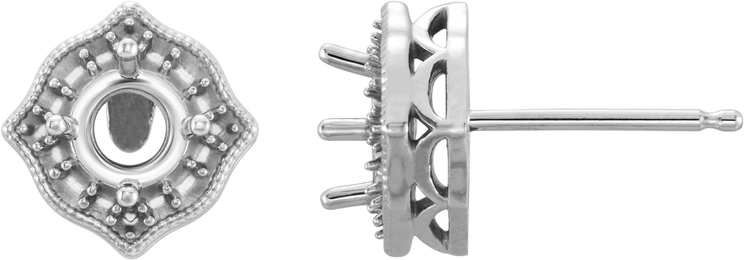 Halo-Style Earrings