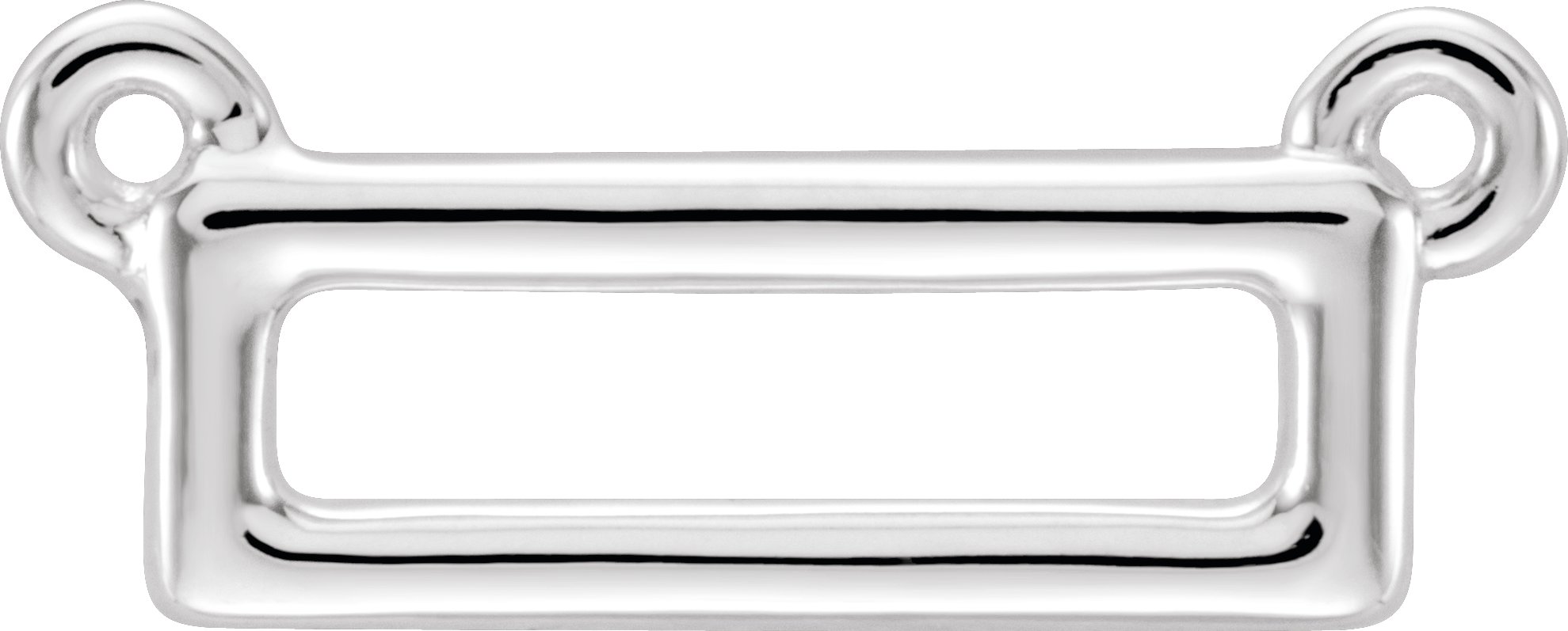 Rectangle Bar Necklace or Center