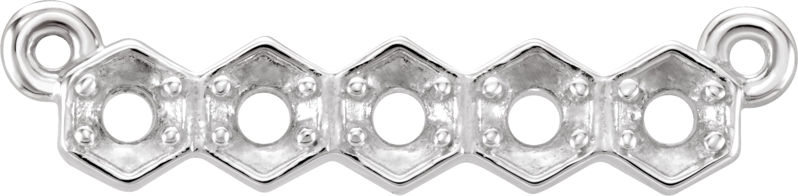 Five-Stone Bar Necklace or Center