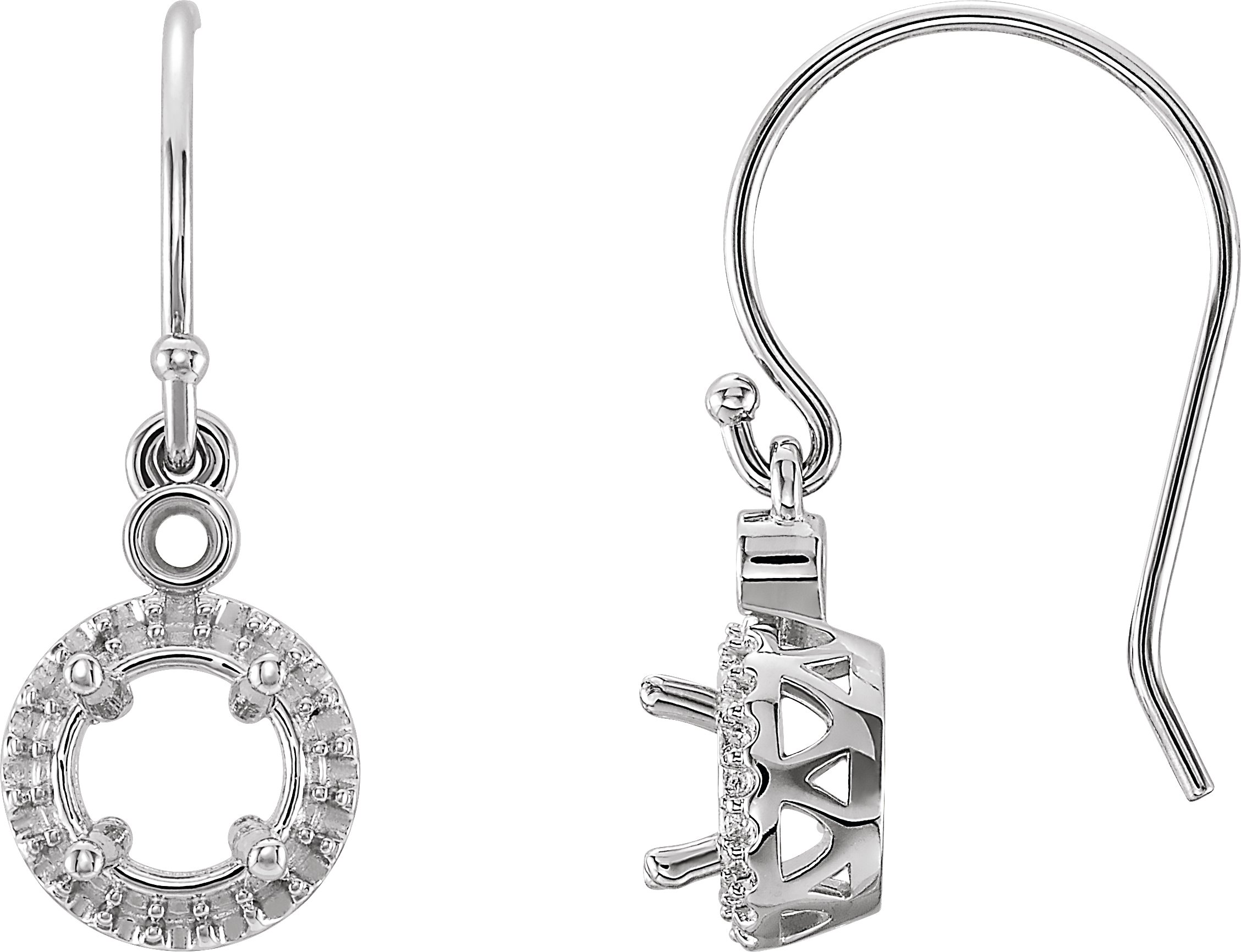 Halo-Style Earrings