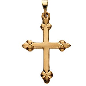 Fancy Cross Pendant 21 x 16mm Ref 803956