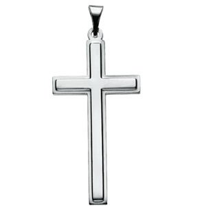 Platinum Cross 31.5 x 17mm Ref 854132