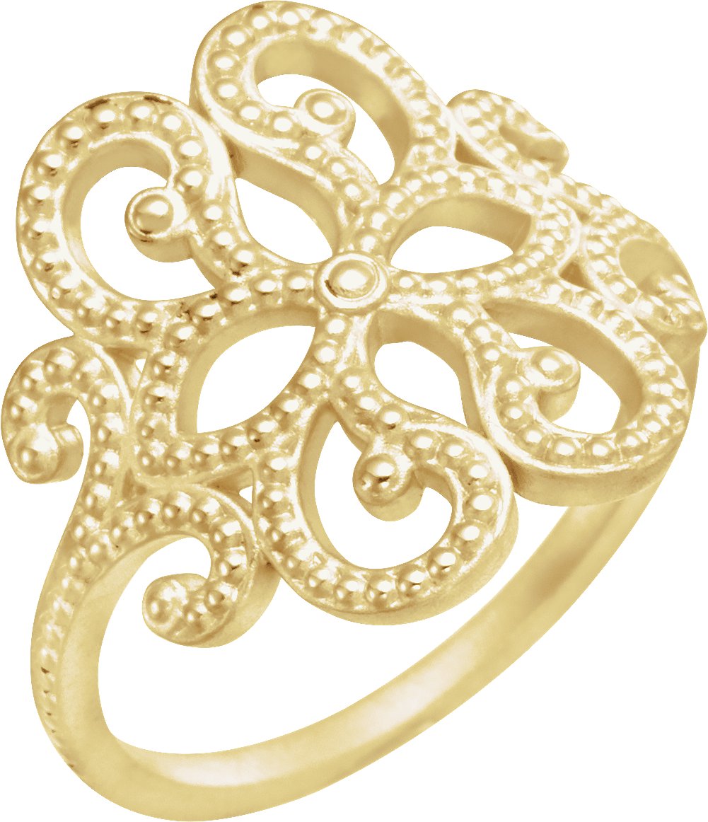 14k Yellow Gold