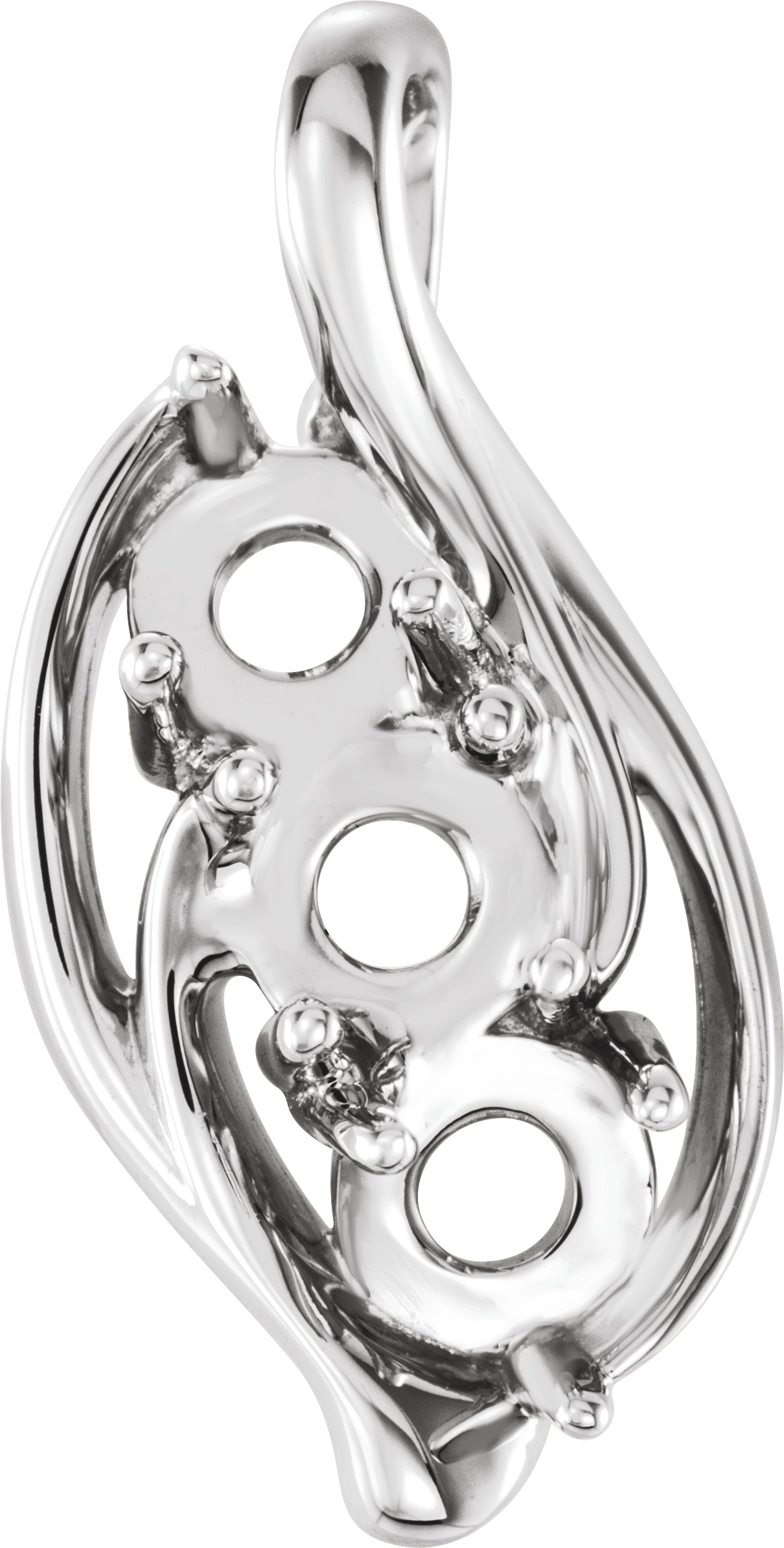 Three-Stone Cabochon Pendant
