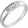 14K White .05 CTW Diamond Starburst Ring Ref. 12619750