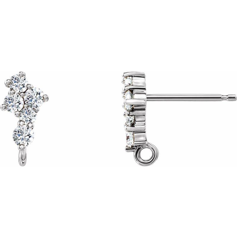 Cluster Earring Top
