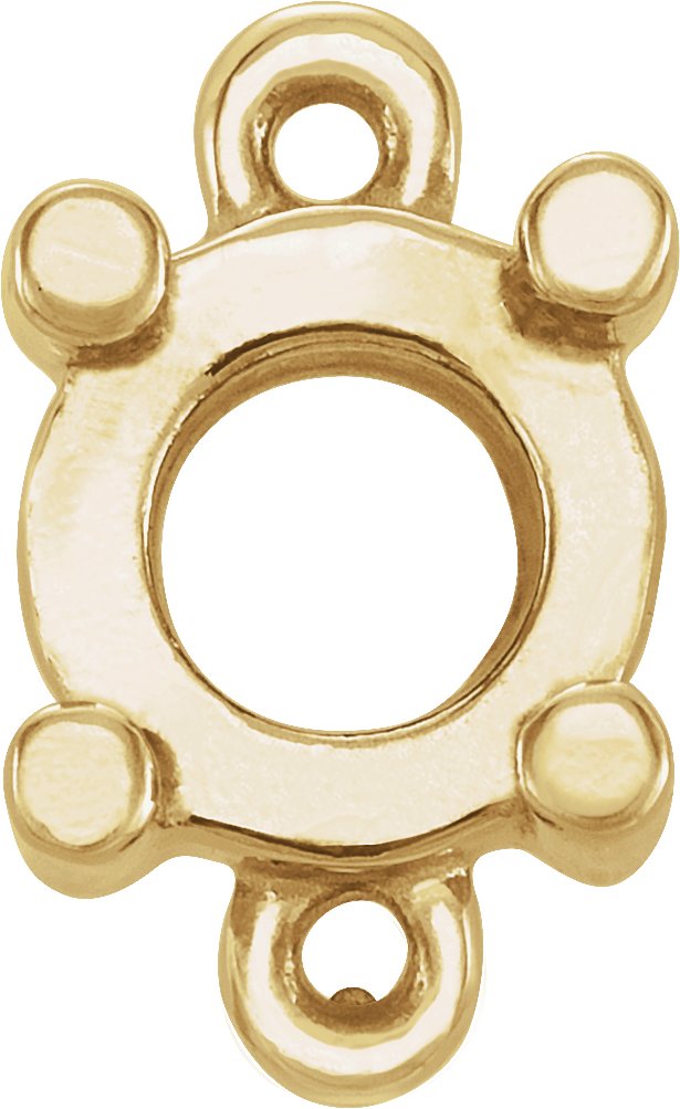 Petite Pavé® Solitaire Link