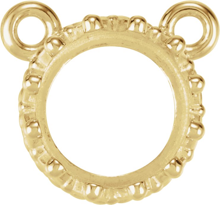 Cabochon Crown Necklace or Center