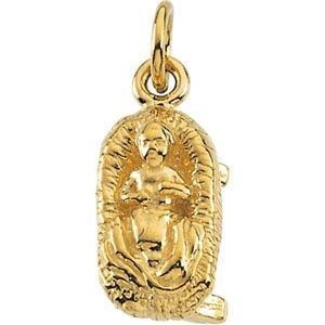 Nativity Baby Jesus Pendant 11.5 x 6.5mm Ref 398476