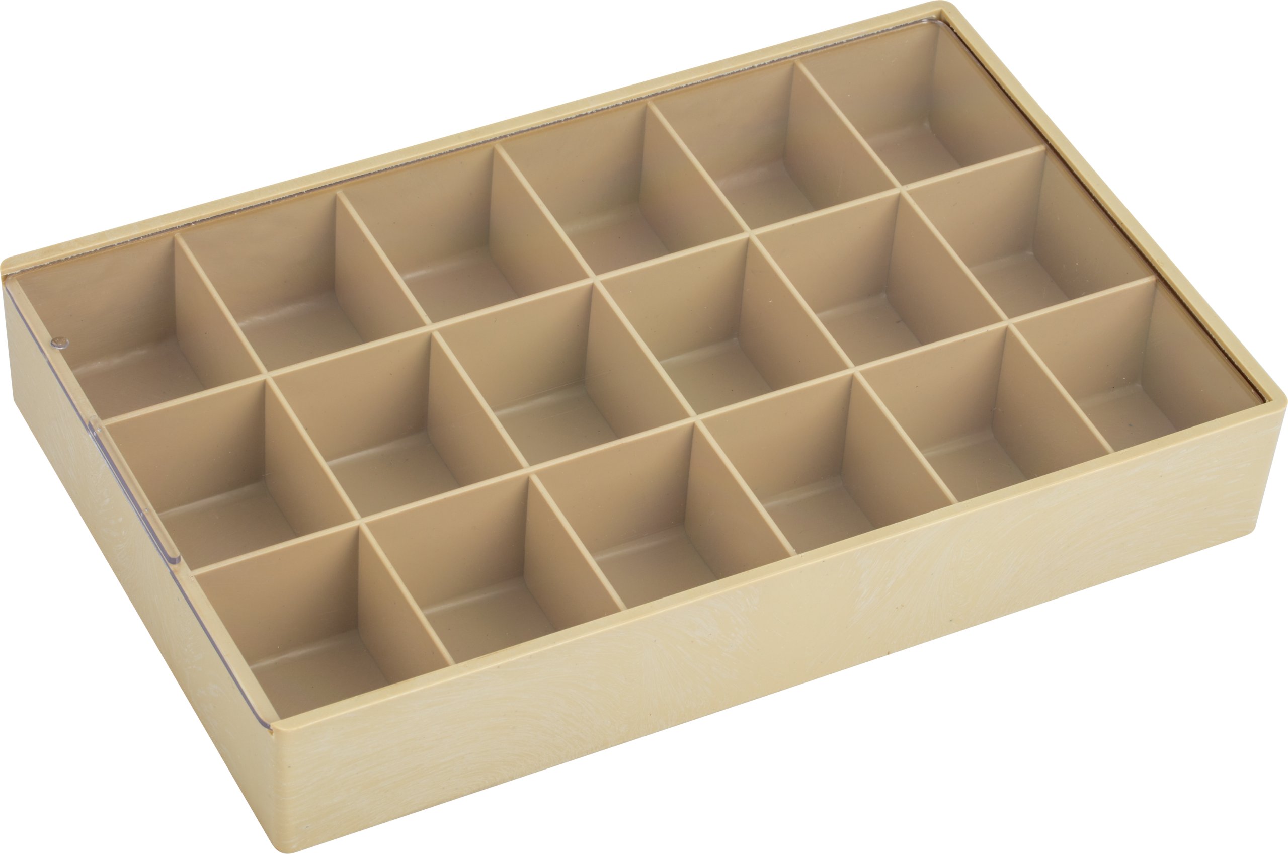 Plastic 18 Compartment Organizer