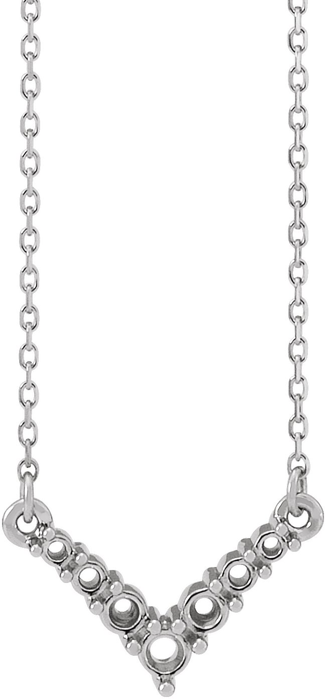 V Necklace or Center