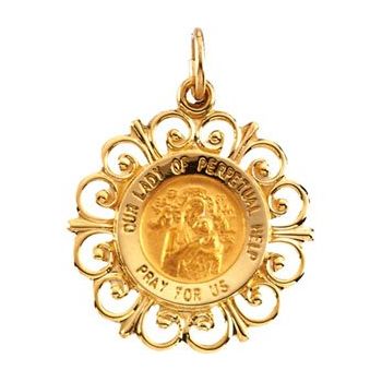 Our Lady of Perpetual Help Medal 18.5mm Ref 499584