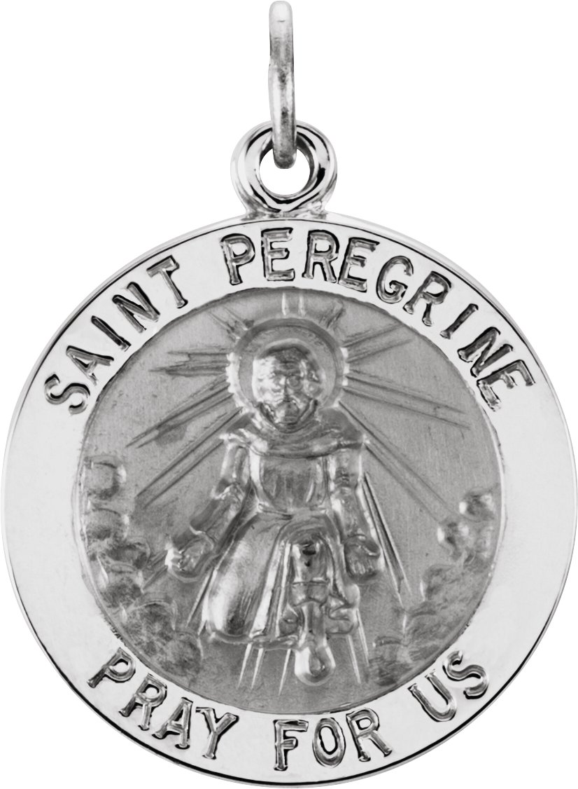 St. Peregrine Medal Necklace or Pendant
