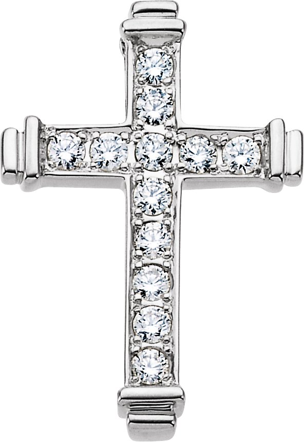 Diamond Cross 25 x 18mm .40 CTW Ref 629730