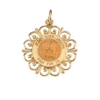 Altagracia Holy Family Pendant Medal 18.5mm Ref 184166