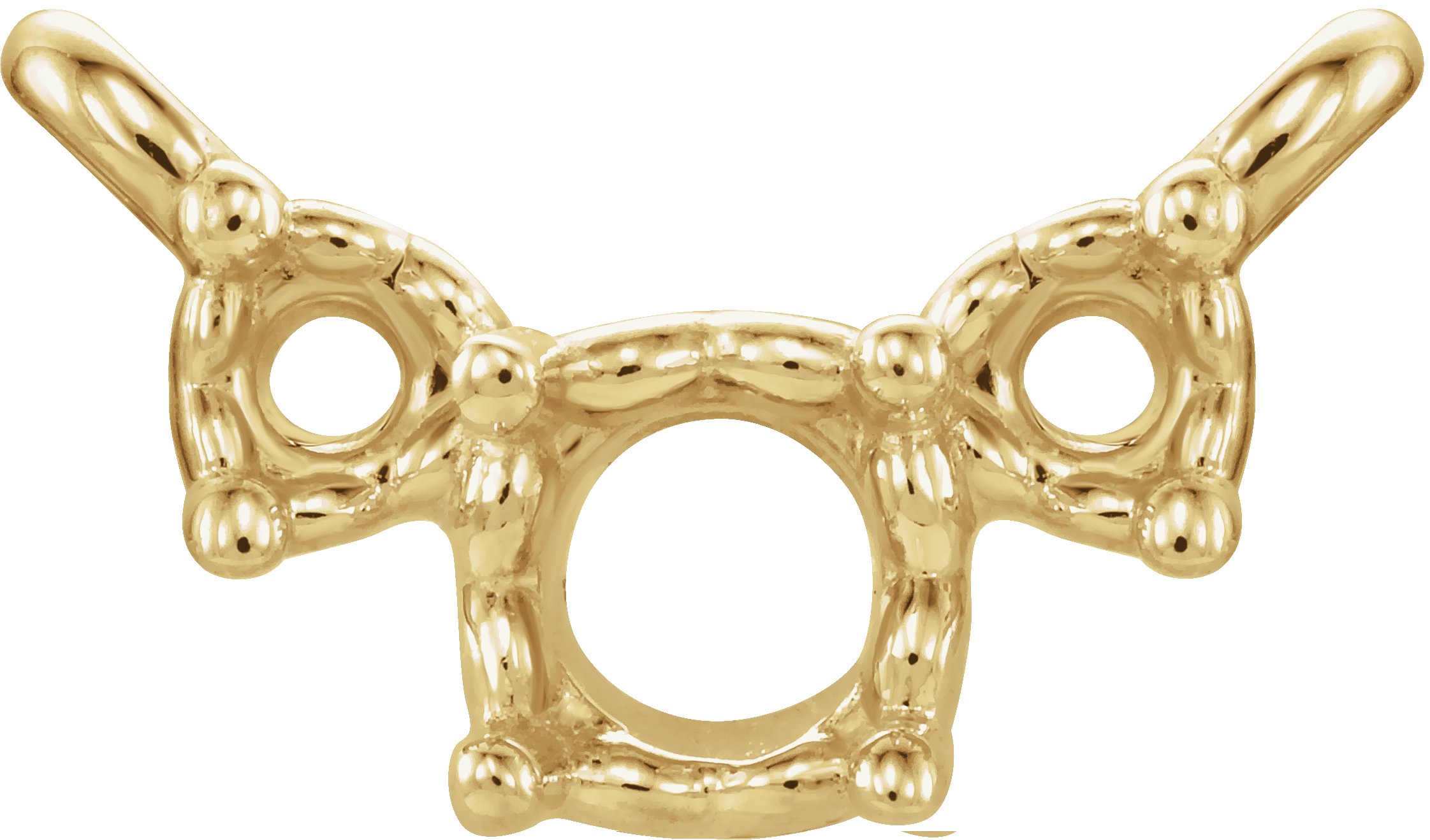 Three-Stone Necklace or Center