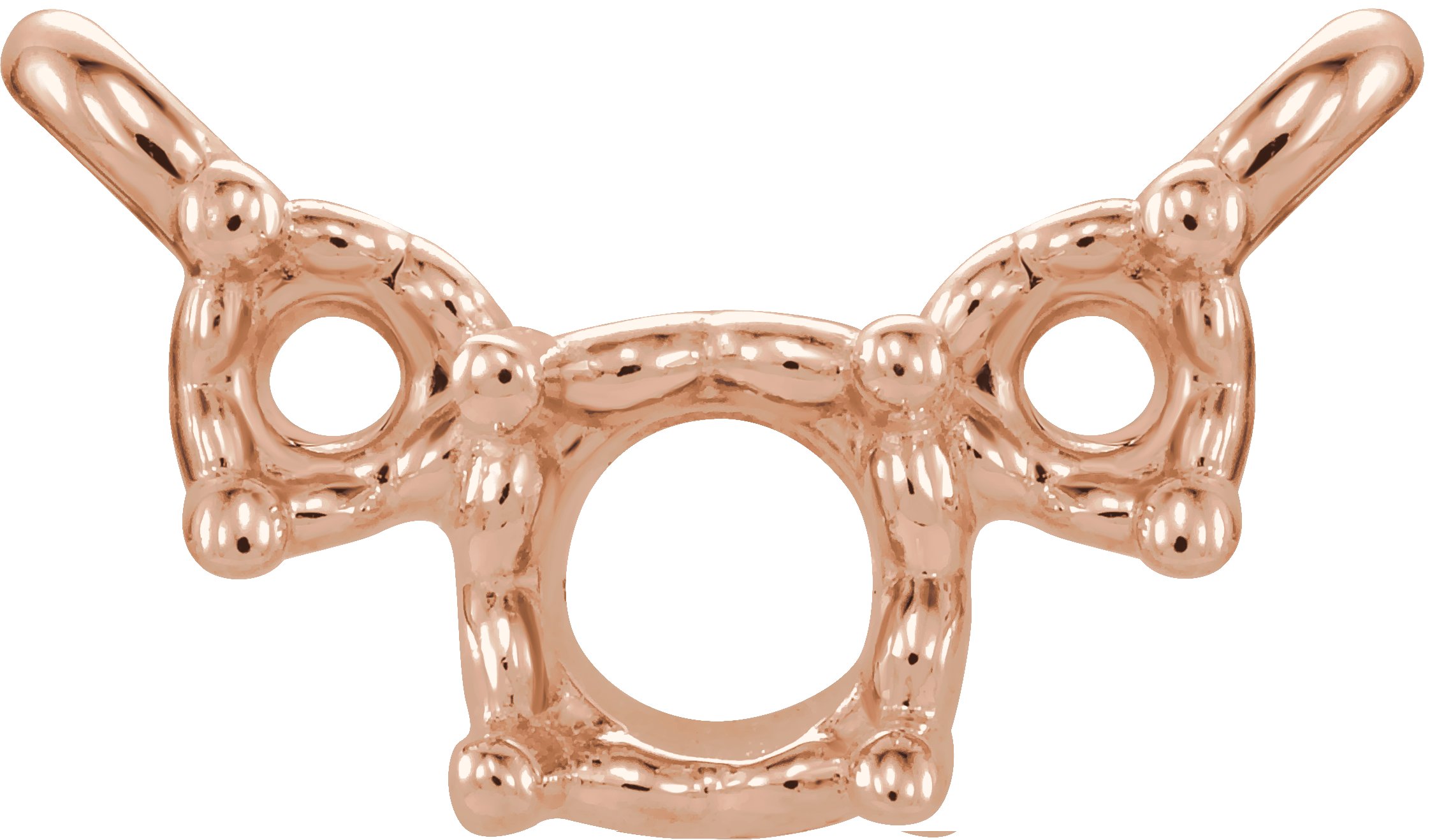 Three-Stone Necklace or Center