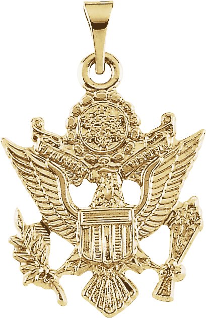 US Army Pendant 19.5 x 15mm Ref 596570