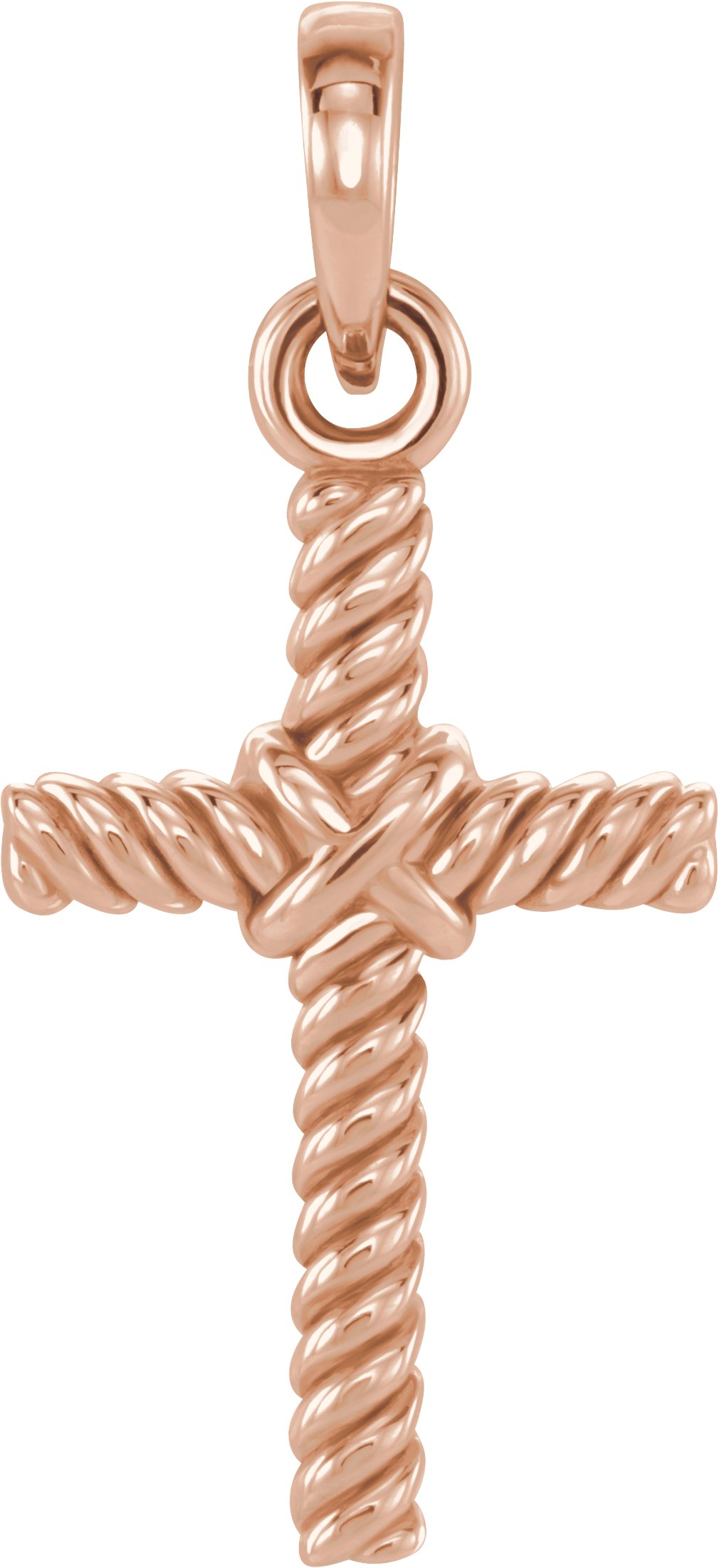 Rope Cross Pendant
