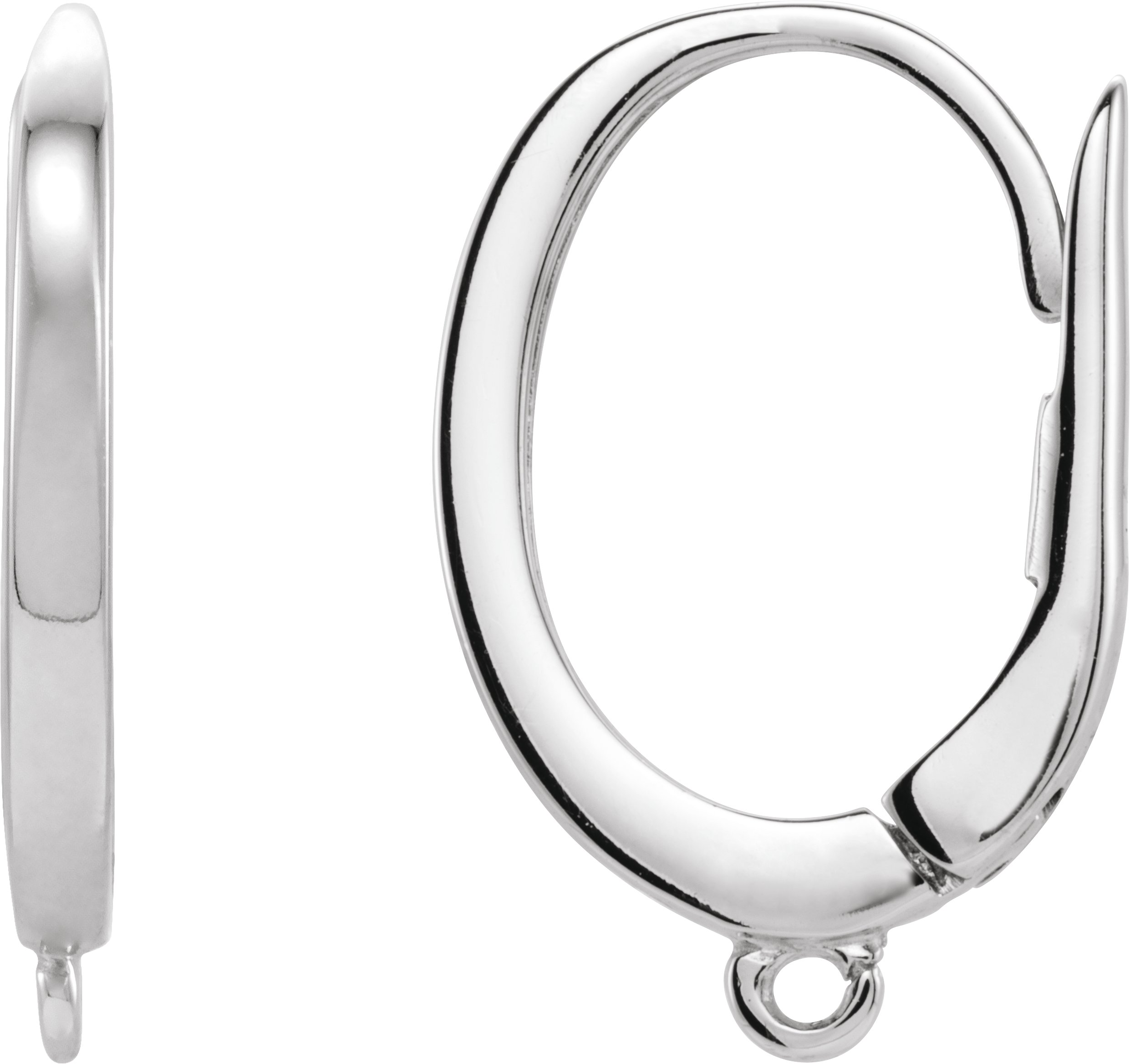 Click-In Lever Back Earring Top