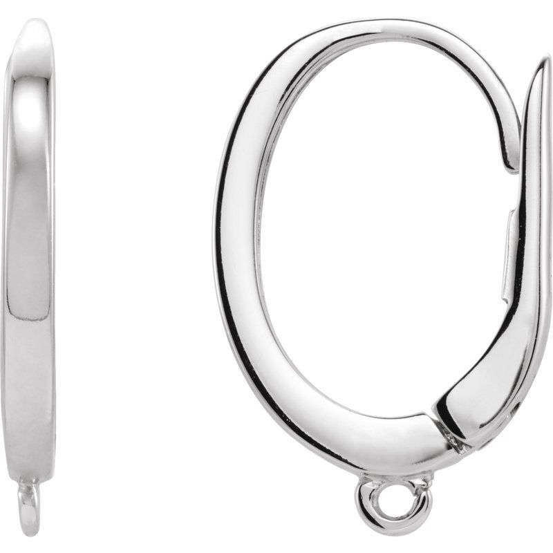 Click-In Lever Back Earring Top