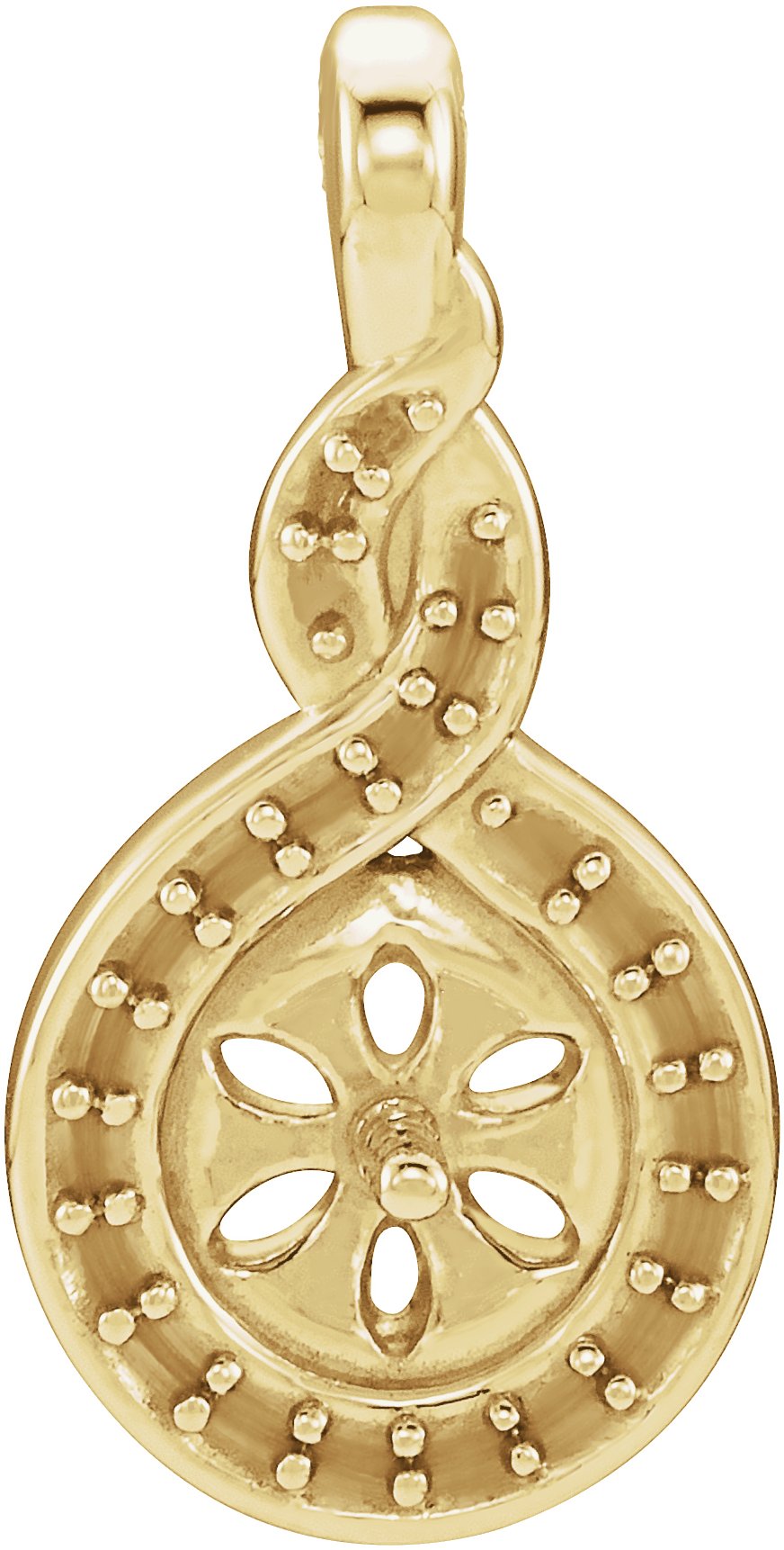 Accented Pearl Pendant